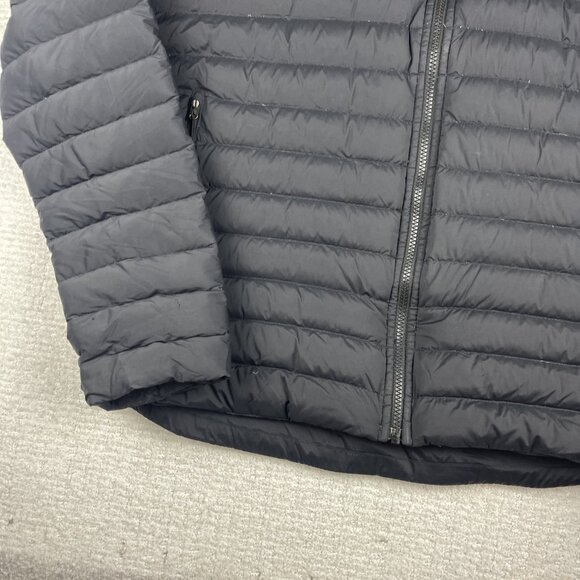The North Face Stretch Down Jacket 700 Fill Men's L Puffer Black Packable Read* - Picture 9 of 16